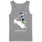 Messi Greatest Of All Time Argentina Graphic Men Tank Top