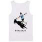 Messi Greatest Of All Time Argentina Graphic Men Tank Top