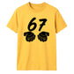 Milestone 67th Birthday Celebration Graphic Unisex T-Shirt