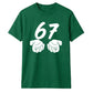 Milestone 67th Birthday Celebration Graphic Unisex T-Shirt