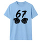 Milestone 67th Birthday Celebration Graphic Unisex T-Shirt