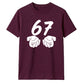 Milestone 67th Birthday Celebration Graphic Unisex T-Shirt