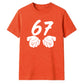 Milestone 67th Birthday Celebration Graphic Unisex T-Shirt