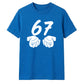 Milestone 67th Birthday Celebration Graphic Unisex T-Shirt