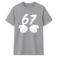 Milestone 67th Birthday Celebration Graphic Unisex T-Shirt