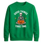 Mindful meditating skeleton yoga Halloween Unisex Sweatshirt