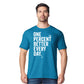 Minimal One Percent Better Every Day Graphic Unisex T-Shirt