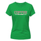 Minimalist Coffee Brew Culture Motif ladies fit T-Shirt