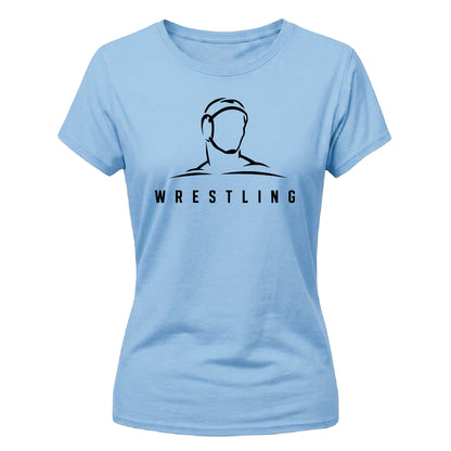 Minimalist Headgear Icon Top Wrestling ladies fit t-shirt