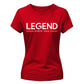 60th Birthday Gift Ladies Tshirt Legend Since 1966