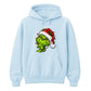 Mischievous character smirk festive Christmas Unisex Hoodie