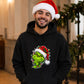 Mischievous character smirk festive Christmas Unisex Hoodie