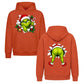 Grinch Christmas Double Sided Oversized Hoodie