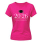 Personalized Graduation Year School Leavers Ladies Fit T-Shirt