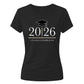 Personalized Graduation Year School Leavers Ladies Fit T-Shirt