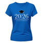 Personalized Graduation Year School Leavers Ladies Fit T-Shirt