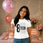 Funny 18th Birthday Ladies T-Shirt Officially Adultish