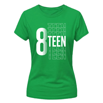 Funny 18th Birthday Ladies T-Shirt Officially Adultish