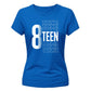 Funny 18th Birthday Ladies T-Shirt Officially Adultish