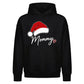 Sweet Santa Hat Festive Mommy Christmas Oversized Hoodie