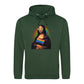 Mona Lisa Rainbow Shades Flag Pride Month Unisex Hoodie