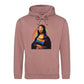 Mona Lisa Rainbow Shades Flag Pride Month Unisex Hoodie