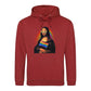 Mona Lisa Rainbow Shades Flag Pride Month Unisex Hoodie