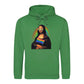 Mona Lisa Rainbow Shades Flag Pride Month Unisex Hoodie