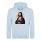 Mona Lisa Rainbow Shades Flag Pride Month Unisex Hoodie