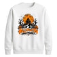 Moonlit haunted house print Halloween Unisex Sweatshirt