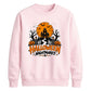 Moonlit haunted house print Halloween Unisex Sweatshirt