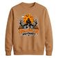 Moonlit haunted house print Halloween Unisex Sweatshirt