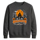 Moonlit haunted house print Halloween Unisex Sweatshirt