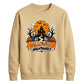 Moonlit haunted house print Halloween Unisex Sweatshirt