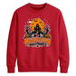 Moonlit haunted house print Halloween Unisex Sweatshirt