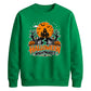 Moonlit haunted house print Halloween Unisex Sweatshirt