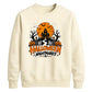 Moonlit haunted house print Halloween Unisex Sweatshirt