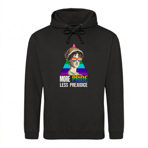 More Pride Less Prejudice Art Pride Month Unisex Hoodie