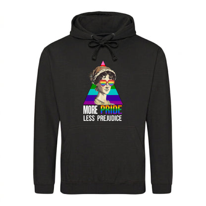 More Pride Less Prejudice Art Pride Month Unisex Hoodie