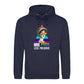 More Pride Less Prejudice Art Pride Month Unisex Hoodie