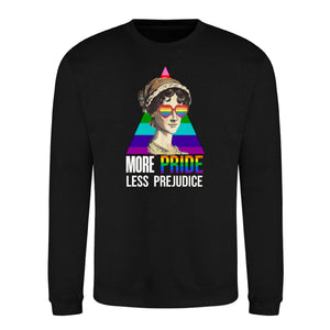 More Pride Less Prejudice Pride Month Unisex Sweatshirt