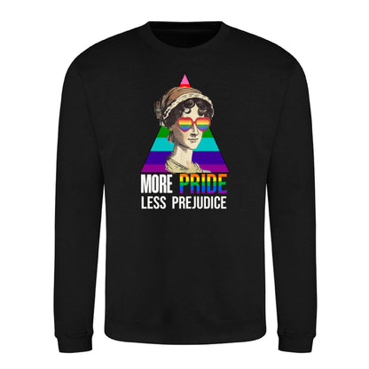 More Pride Less Prejudice Pride Month Unisex Sweatshirt