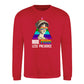 More Pride Less Prejudice Pride Month Unisex Sweatshirt