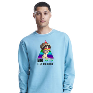 More Pride Less Prejudice Pride Month Unisex Sweatshirt