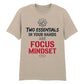 Motivational Two Essentials Slogan Graphic Unisex T-Shirt