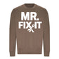 Mr Fix It Handyman Mens Dads Gift Father Day Sweatshirt
