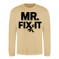 Mr Fix It Handyman Mens Dads Gift Father Day Sweatshirt