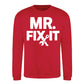 Mr Fix It Handyman Mens Dads Gift Father Day Sweatshirt