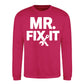 Mr Fix It Handyman Mens Dads Gift Father Day Sweatshirt