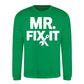Mr Fix It Handyman Mens Dads Gift Father Day Sweatshirt